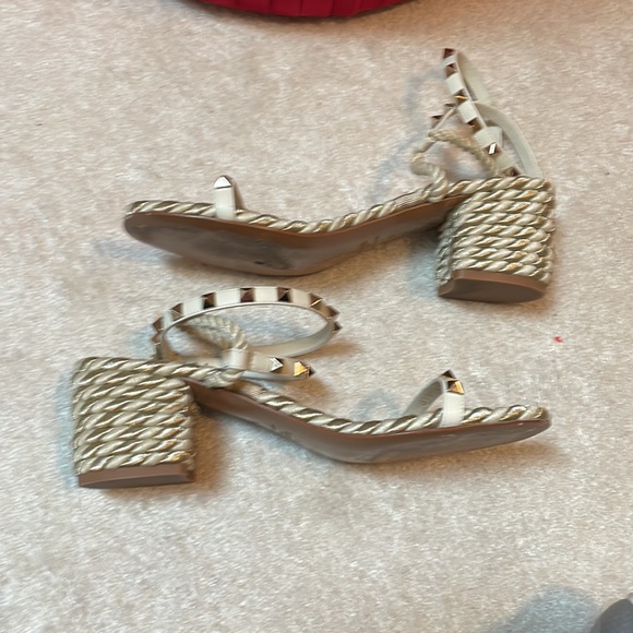 Valentino Rock Studded Espadrilles/Sandals - Picture 13 of 16